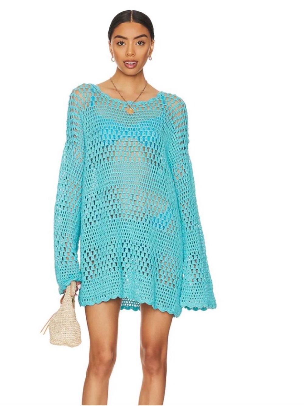 Show Me Your MuMu Paula Crochet cover up